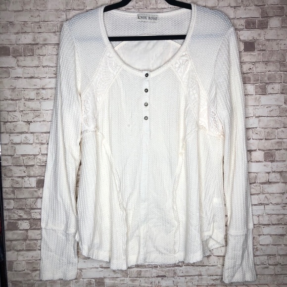 Knox Rose Shabby Chic Sweater
